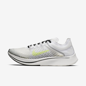 Nike Zoom Fly SP Fast - Løbesko - Hvide/Sort | DK-28638